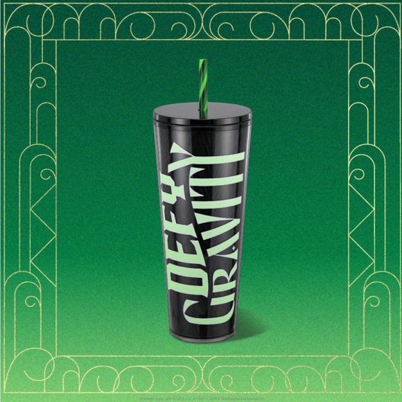 Starbucks “WICKED” Defy Gravity Glow-in-the-Dark Cold Cup (24 oz.) - Picture 1 of 10